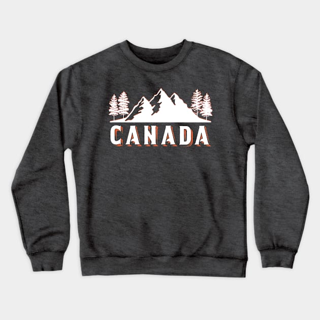 Canada Vintage Crewneck Sweatshirt by JKFDesigns